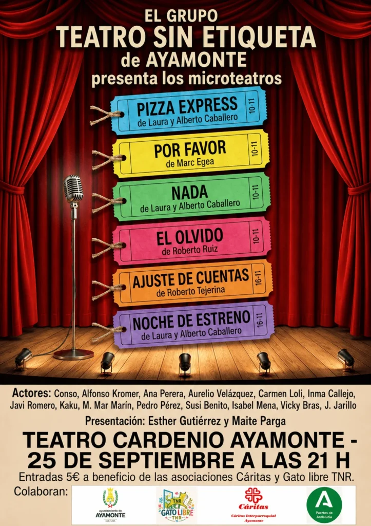 MICROTEATROS: TEATRO SIN ETIQUETA DE AYAMONTE
