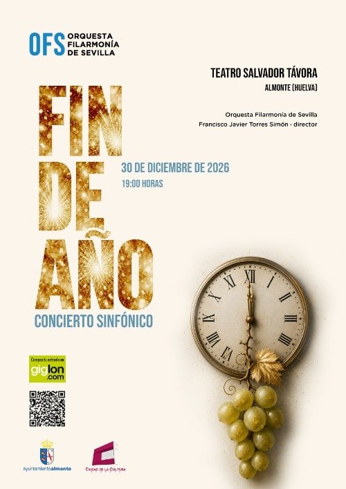 Concierto de Fin de Año de la Joven Orquesta Sinfónica de Sevilla en Almonte.